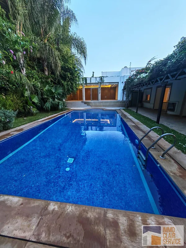 Spacious Villa with Pool in Rabat