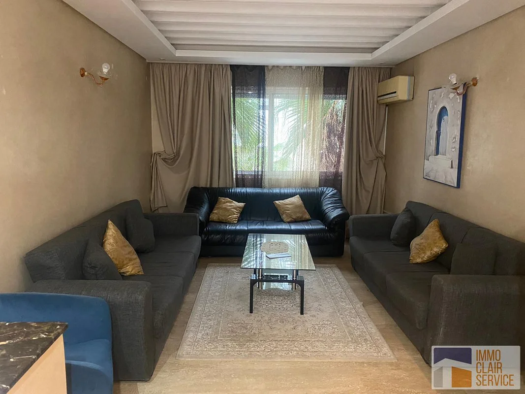 شقة مفروشة مع شرفة في الرباط