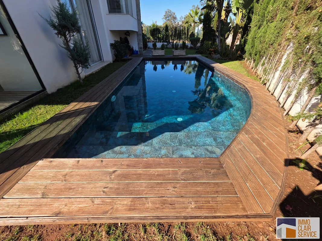 Gemeubelde Villa met Uitzicht op Zee in Bouznika