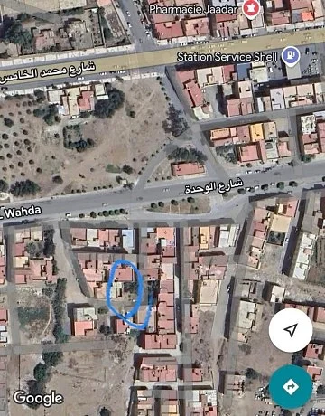 Perceel grond te koop nabij Shell station in Jaddar