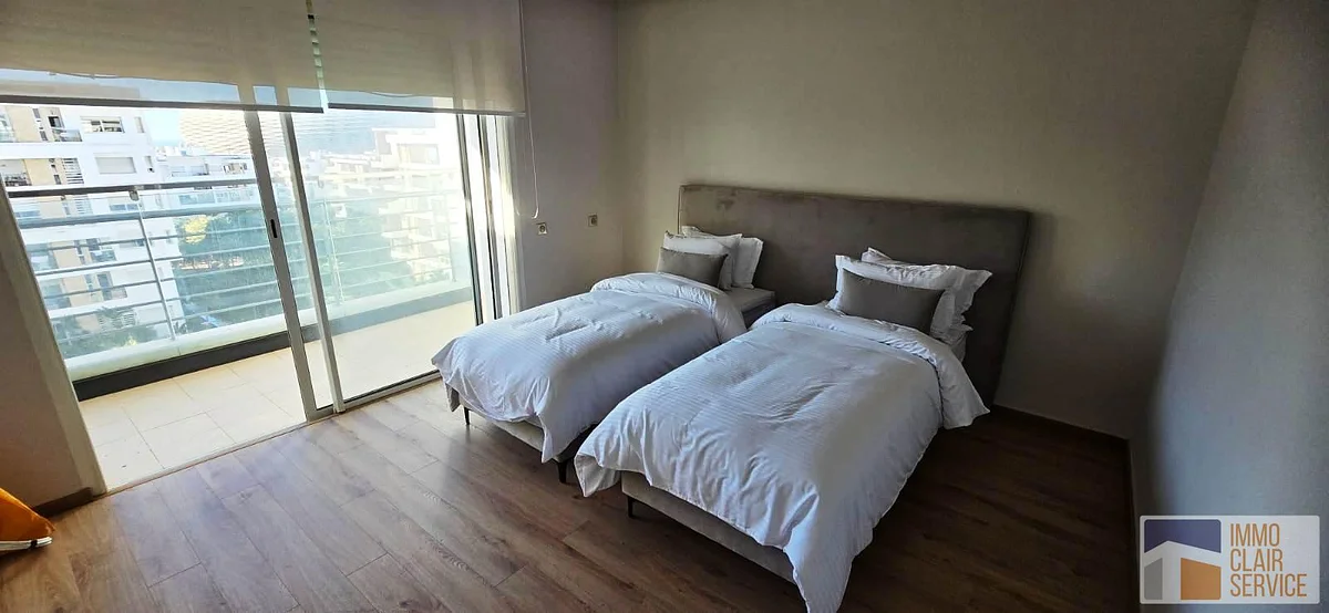 Stylish Furnished Apartment with Pool in Rabat