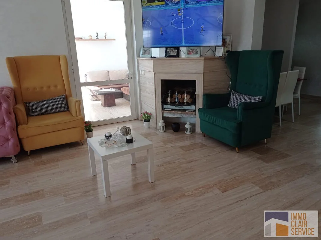 شقة فاخرة في الرباط مع تراس