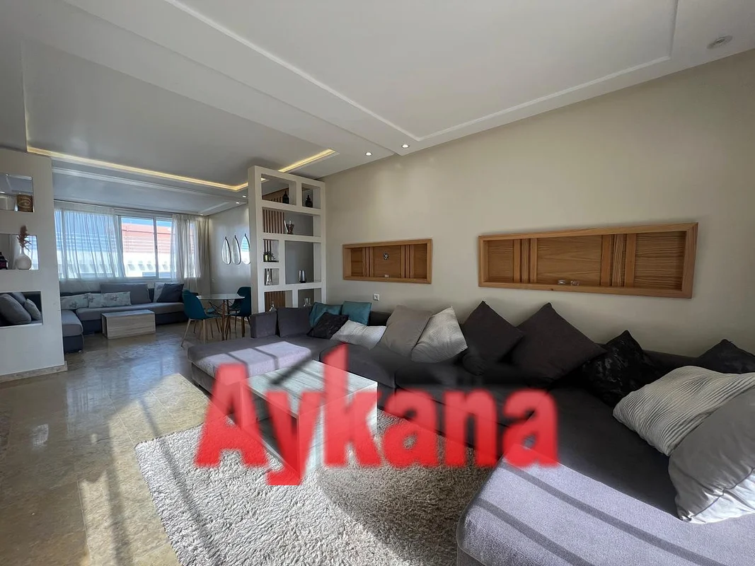 Appartement meublé à louer à Harhoura REF 4243