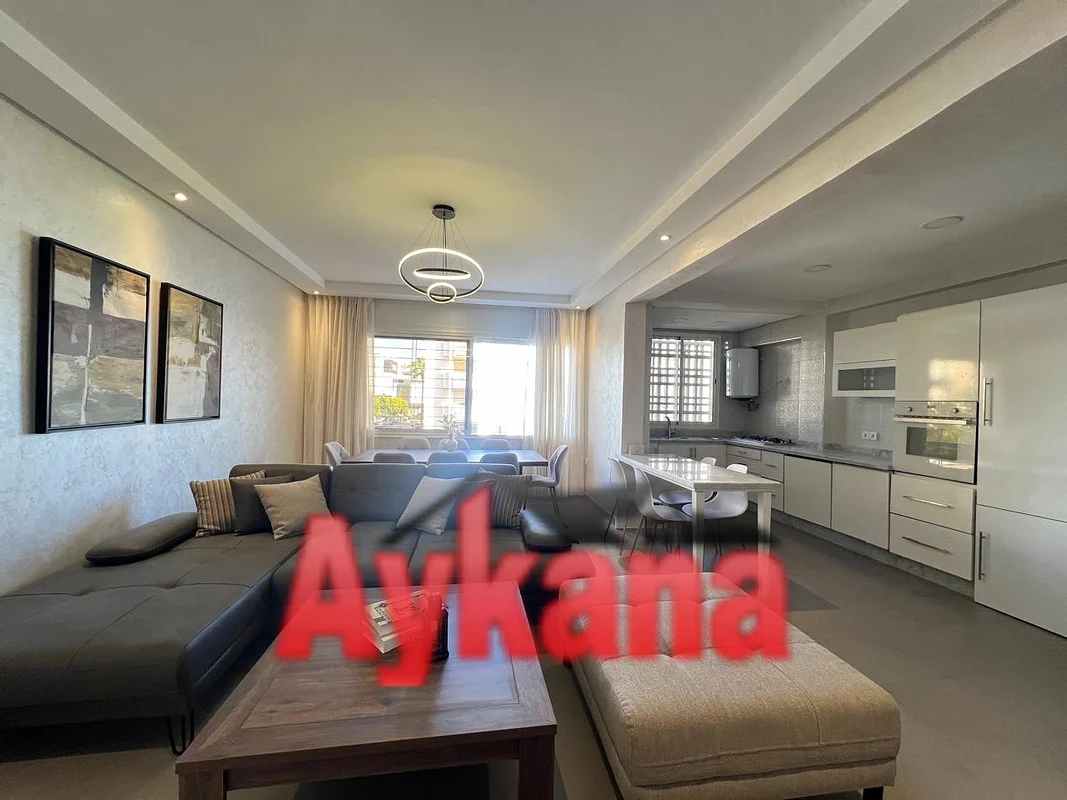 location Appartement meublé à Rabat Hay Riad REF 4220