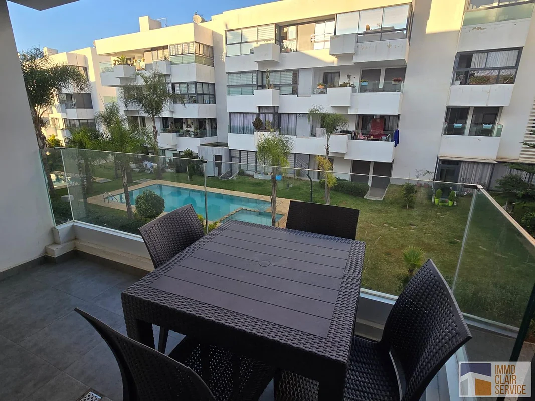 شقة مفروشة في تمارة بموقع ممتاز