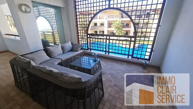 Furnished Apartment with Ocean View in Mohammedia