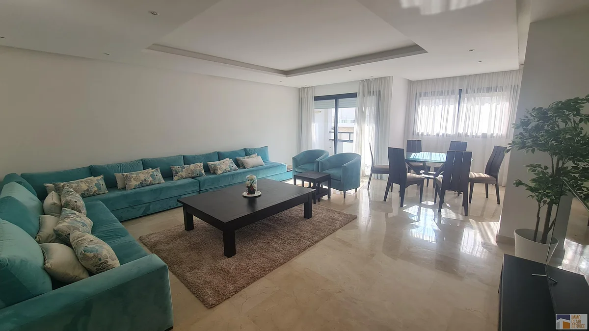 شقة مفروشة في موقع ممتاز بالرباط