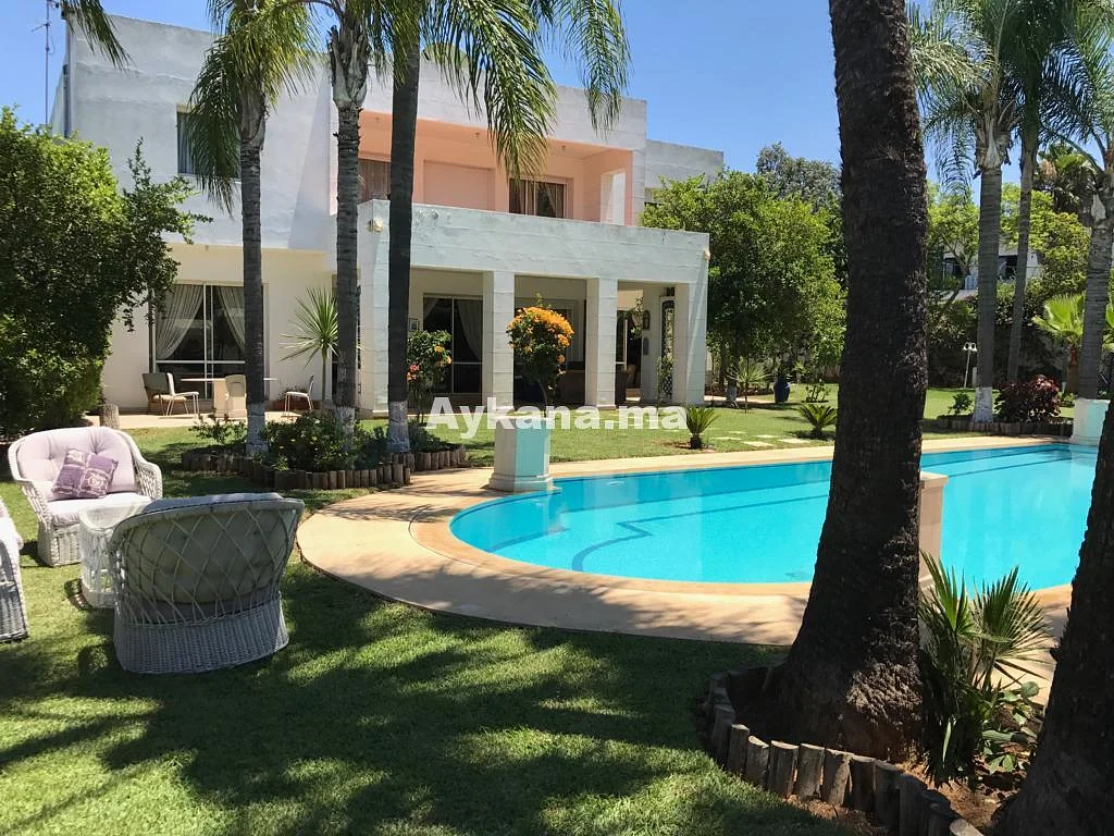 Te Huur: Luxe Villa in Rabat Souissi