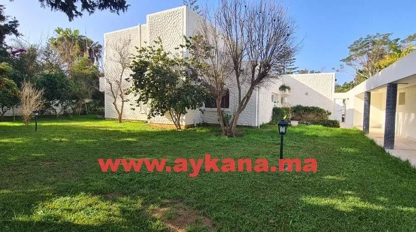 Te Huur Luxueuze Villa in Salé met Tuin