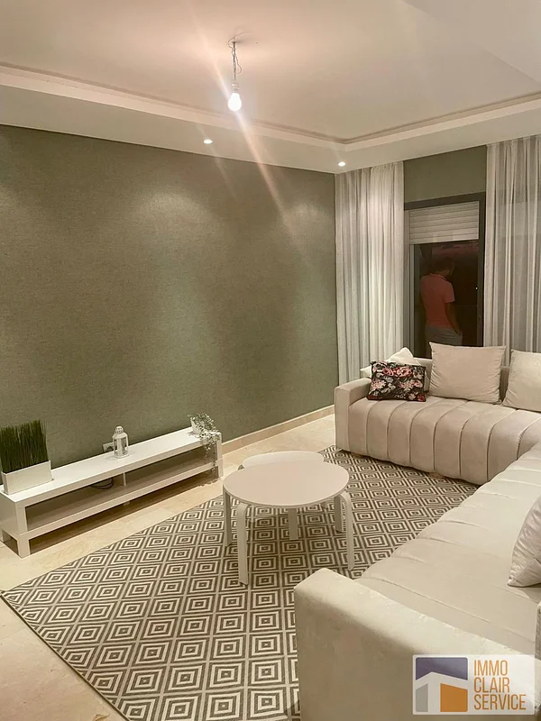 Furnished Apartment with Pool in Rabat