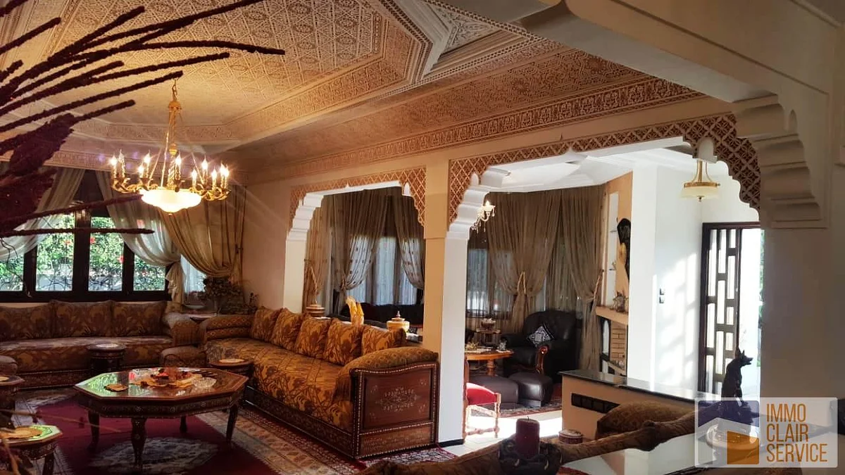 فيلا فاخرة للبيع في الرباط