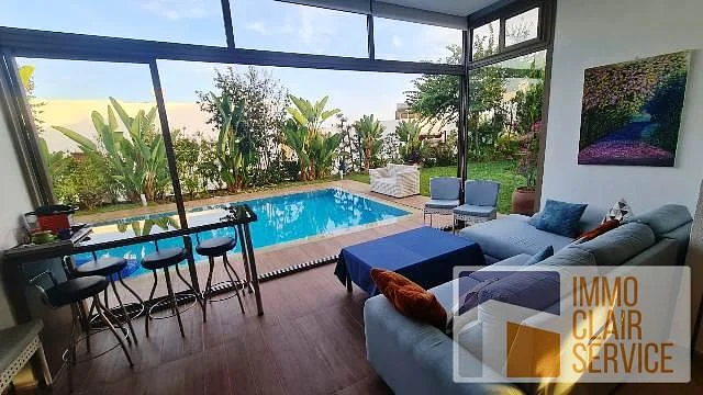 Luxury Furnished Villa in Secure Rabat Community