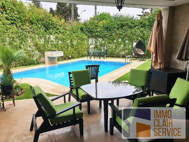 Furnished Villa for Rent in Quiet Rabat Neighborhood