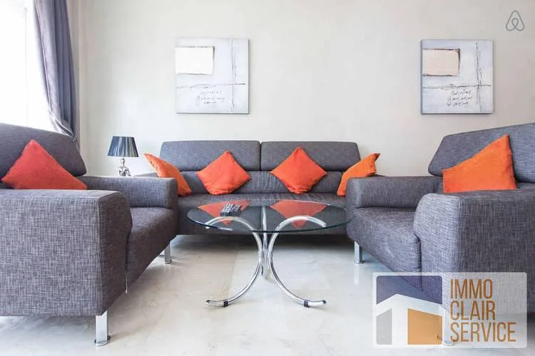 Charming Furnished Apartment with Terrace in Maarif