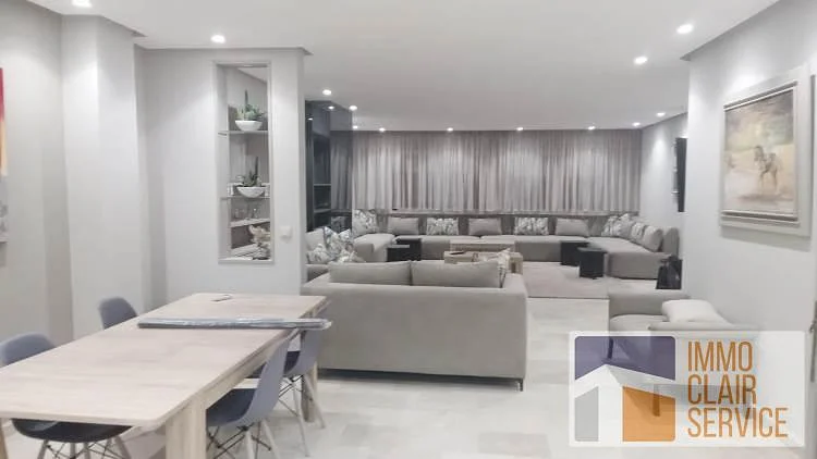 شقة مفروشة فاخرة في الدار البيضاء