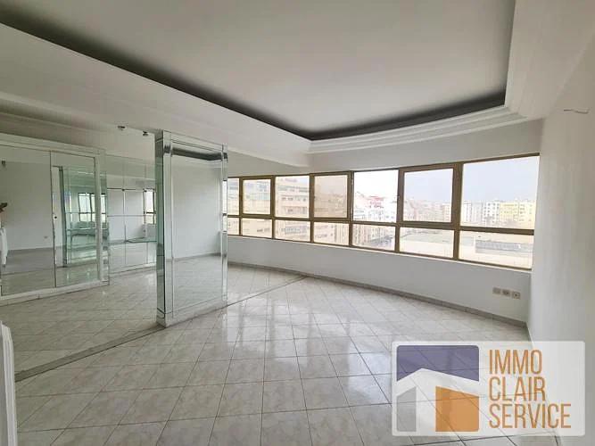 Licht appartement met uitzicht in Bourgogne Casablanca
