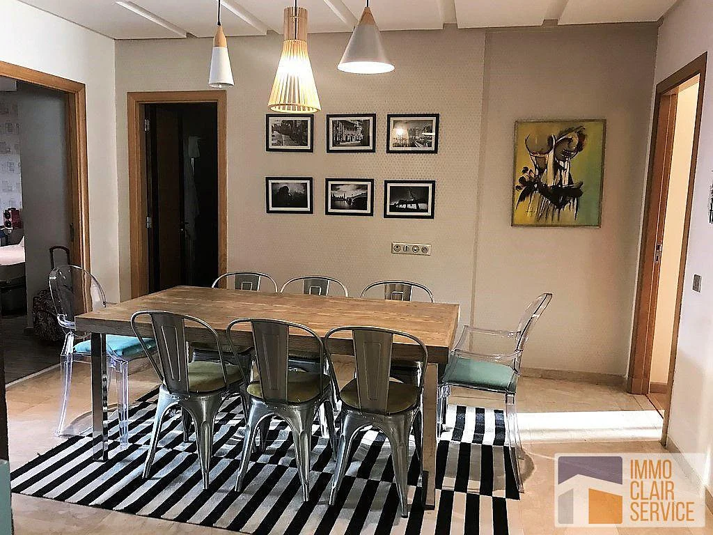 شقة مفروشة للإيجار في الرباط