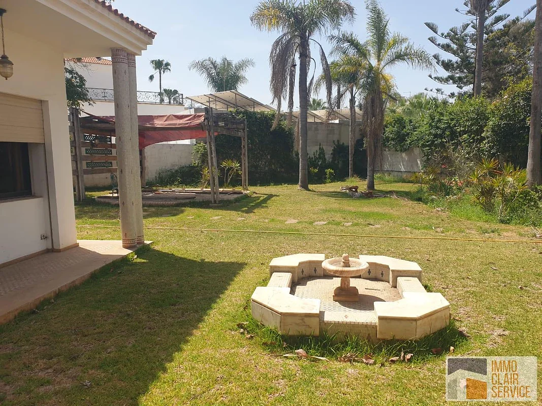 فيلا فخمة للايجار في الرباط