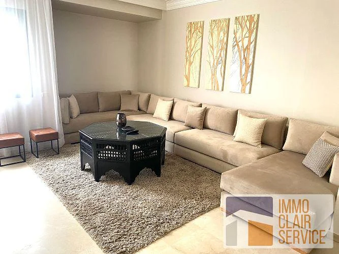 Mooi gemeubileerd appartement te huur in Casablanca