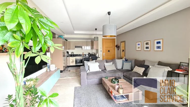 Licht Studio met Balkon en Tuin in Casablanca