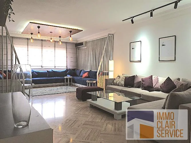 شقة فاخرة للإيجار في الدار البيضاء