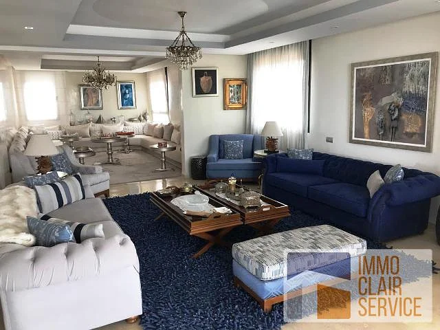 شقة فاخرة بإطلالة رائعة في الرباط