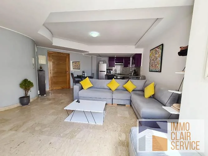 Gemeubeld studio te huur met terras in Casablanca