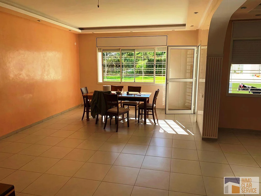Appartement met Tuin in Beveiligde Residentie Rabat