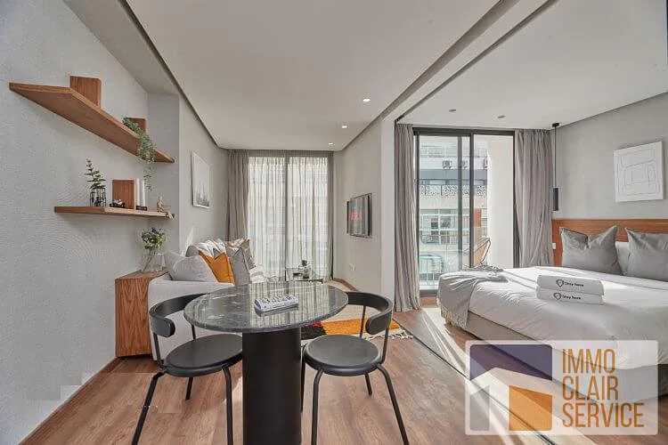 Gemeubeld Studio te Huur in Palmier Casablanca