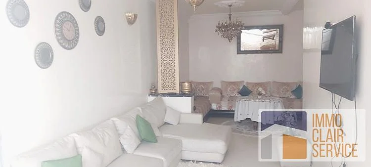 Charming Apartment with Sunny Courtyard in Casablanca