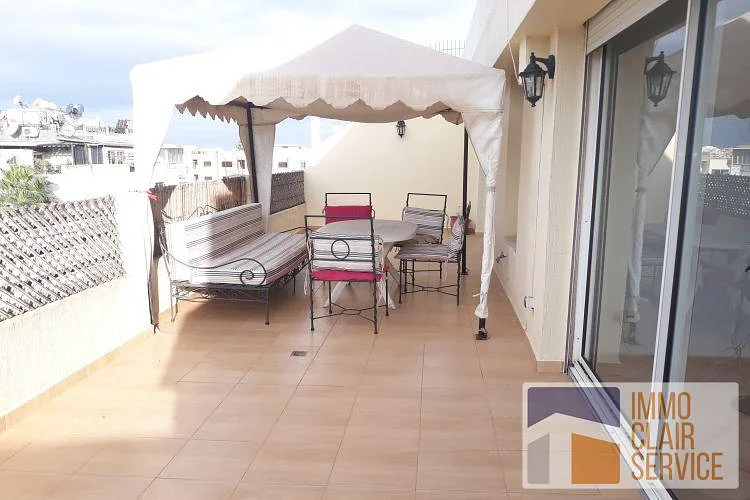 Mooi gemeubileerd appartement in Rabat