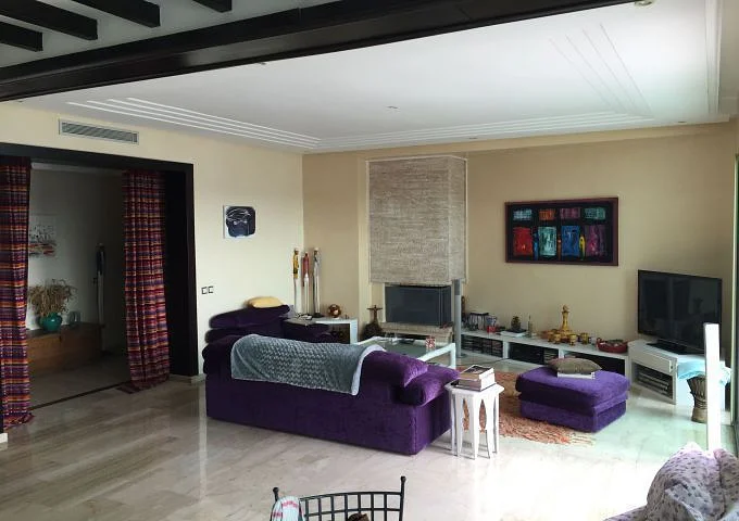 شقة فاخرة مطلة على حديقة في الرباط