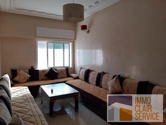 Appartement in gesloten residentie met tuin in Témara