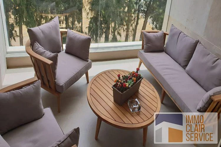 Mooi gemeubileerd appartement in Rabat