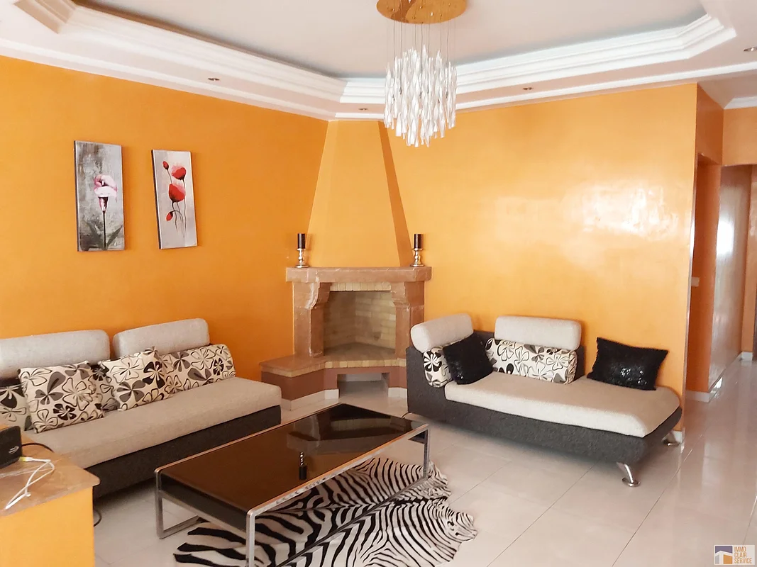 Gemeubeld appartement met terras in Casablanca